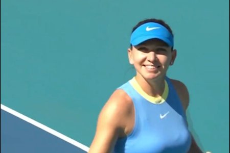 Ca-n vremurile bune! Punctul cu care Simona Halep a inchis setul 1 al meciului cu Paula Badosa