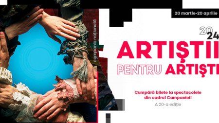 Incepe Campania Nationala Artistii pentru artisti 2024!