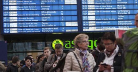 Pierderile nete ale operatorului feroviar german Deutsche Bahn au crescut de 10 ori in 2023
