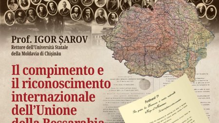 Prof. univ. dr. Igor Sarov, Rectorul Universitatii de Stat din Moldova de la Chisinau: Infaptuirea si recunoasterea internationala a Unirii Basarabiei cu Romania (1918-1920)