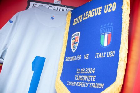 Romania U20 - Italia U20, duel in <span style='background:#EDF514'>ELITE</span> League » Reporterii GSP transmit toate detaliile de la Targoviste