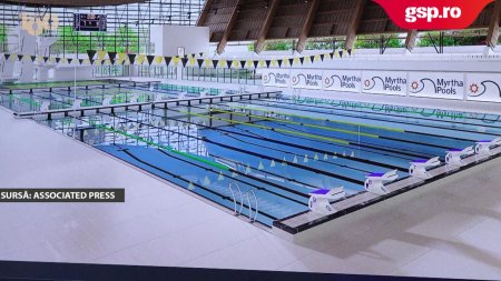 O companie din Italia se ocupa de constructia piscinelor unde David Popovici va concura la Jocurile Olimpice de la Paris