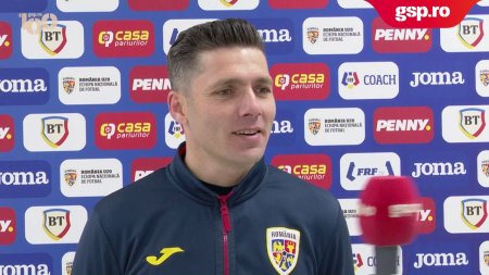 Romania U20 - Italia U20, 0-0 in Elite League » Costin Curelea, multumit de jocul echipei sale: Suntem fericiti ca nu am primit gol contra unei echipe puternice