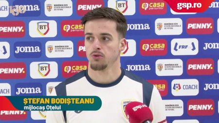 Romania U20 - Italia U20, 0-0 in Elite League » Stefan Bodisteanu, mijlocasul Otelului: Speram ca la urmatorul meci cu Polonia, sa invingem si sa ii facem pe suporteri fericiti