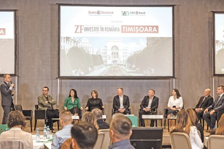 Conferinta ZF/CEC Bank Investiti in Romania - Timisoara. Companiile romanesti fac investitii, dar sunt mai atente la costuri. Programele guvernamentale si fondurile europene pot revigora finantarea proiectelor de investitii. Agricultura, infrastructura si centrele logistice sunt sectoare in crestere