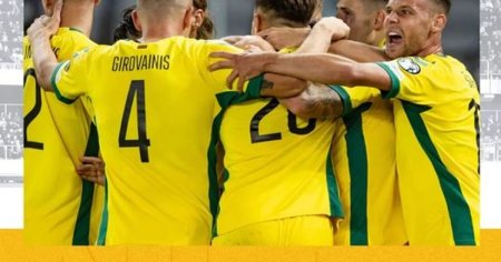 Lituania se va infrunta cu Romania in Liga Natiunilor