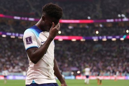 Bukayo Saka s-a accidentat si va rata meciurile Angliei cu Brazilia si Belgia