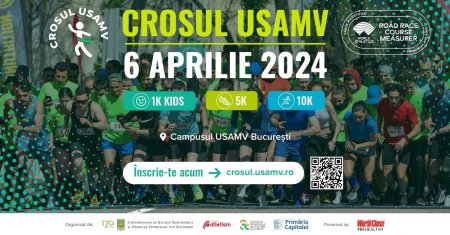 Sport, natura, aventura! Peste 800 de participanti asteptati la linia de start a <span style='background:#EDF514'>CROSUL</span>ui USAMV