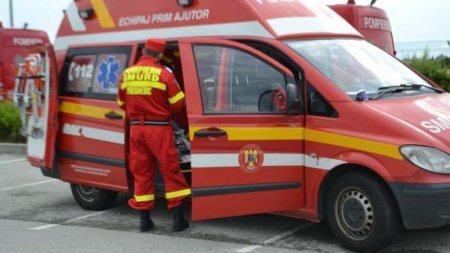 Doi batrani au ajuns la spital dupa o deflagratie in Timisoara