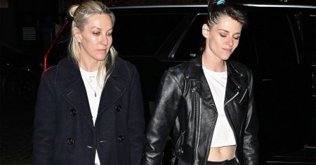 Ce aparitie! Kristen Stewart, in chiloti tricotati si tocuri cui, pe strada. FOTO