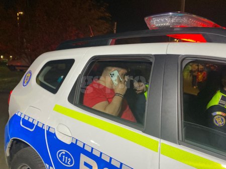 Ionel Ganea, urcat in masina Politiei inainte de Romania - Irlanda de Nord! Scene incredibile la Arena Nationala