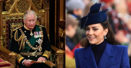 <span style='background:#EDF514'>REGELE</span> Charles, prima reactie dupa ce Kate Middleton a anuntat ca sufera de cancer: Este foarte...