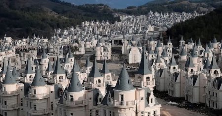 Orasul-fantoma cu peste 700 de castele in miniatura. De ce a fost abandonata asezarea care ii fascineaza acum pe turisti