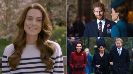 Mesajul transmis de Printul Harry si Meghan Markle, Ducii de Sussex, dupa ce <span style='background:#EDF514'>KATE MIDDLETON</span> a anuntat ca are cancer