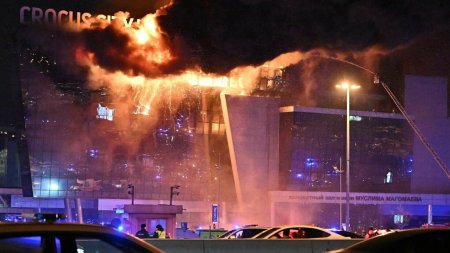 Ce au folosit teroristii islamisti pentru a incendia sala de concerte din Moscova, in timpul atacului <span style='background:#EDF514'>MORTAL</span>