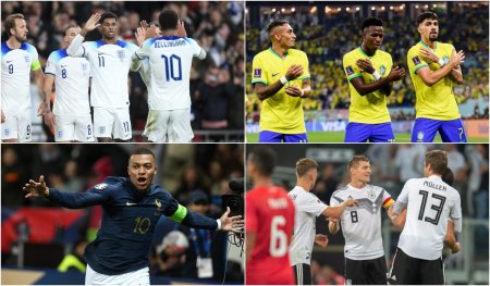 Franta - Germania 0-2! <span style='background:#EDF514'>NEMT</span>ii nu au mila de nationala lui Mbappe. Anglia - Brazilia 0-1. Endrick, eroul sud-americanilor