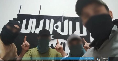 Statul Islamic difuzeaza imagini din timpul atacului terorist de la Moscova