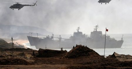 Kievul anunta ca a lovit doua nave rusesti intr-un atac care a vizat Crimeea