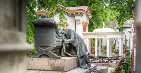Povestea trista a unei statui impresionante din Cimitirul Bellu despre o mare iubire <span style='background:#EDF514'>INTERZISA</span>
