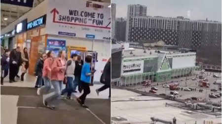 Alerta cu bomba in Rusia! Un mall din Sankt Petersburg, evacuat de urgenta
