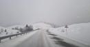 A nins in zona montana Ranca. Drumarii au intervenit cu <span style='background:#EDF514'>UTILAJE</span>le pe DN 67C