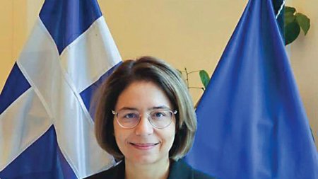 Interviu cu <span style='background:#EDF514'>EXCEL</span>enta Sa Doamna Evangelia Grammatika, noul Ambasador al Republicii Elene la Bucuresti:  Independenta Greciei a inceput, de fapt, in Romania