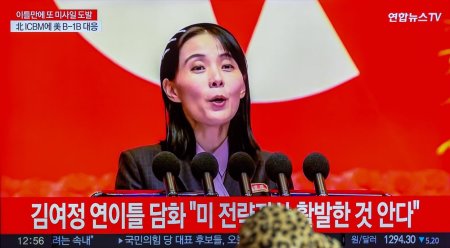 Premierul Japoniei vrea sa se intalneasca cu Kim Jong Un cat mai curand posibil, spune sora liderului din <span style='background:#EDF514'>COREEA</span> de Nord