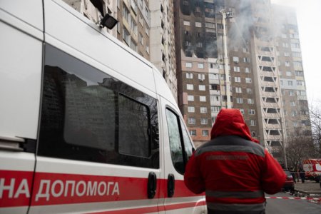 Explozii la Kiev. In zona au pornit alarmele de raid aerian