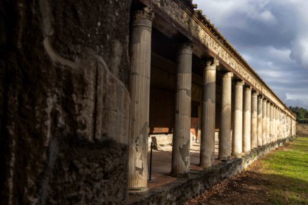 Un santier antic de la Pompei dezvaluie metodele de constructie romane