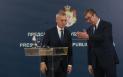 „S-a zis cu minciunile voastre”. Aleksandar Vucic inchide usa NATO si anunta ca Serbia nu va adera niciodata la alianta militara