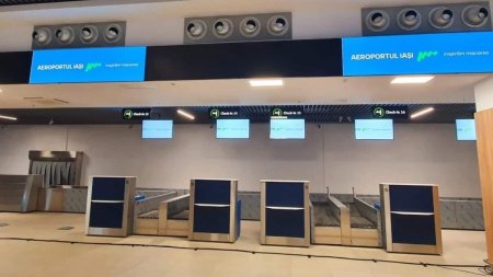 Incep cursele aeriene de pe terminalul nou al Aeroportului Iasi. Data primul zbor Schengen | 