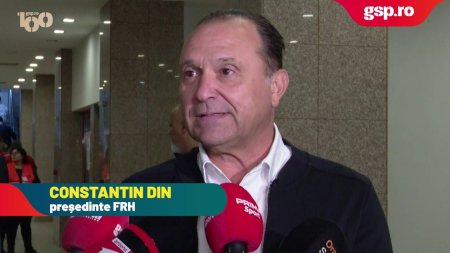 Constantin Din, presedintele FRH: Incercam din toate puterile sa facem o sala polivanenta in Bucuresti sau in apropiere
