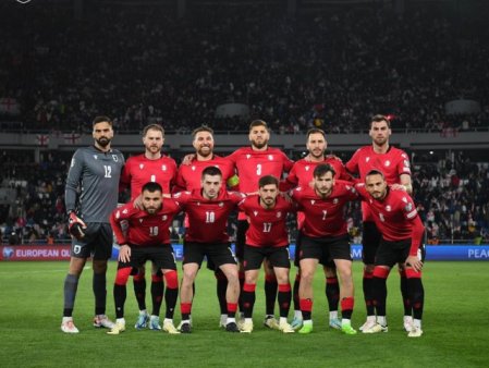Georgia s-a calificat pentru prima data la un turneu final dupa ce a invins Grecia la penalty-uri