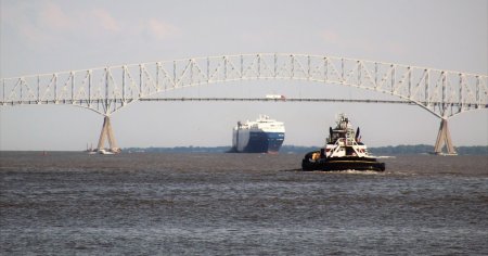 Pentagonul nu a confirmat atacul cibernetic asupra navei care s-a lovit de <span style='background:#EDF514'>PILONUL</span> podului din Baltimore