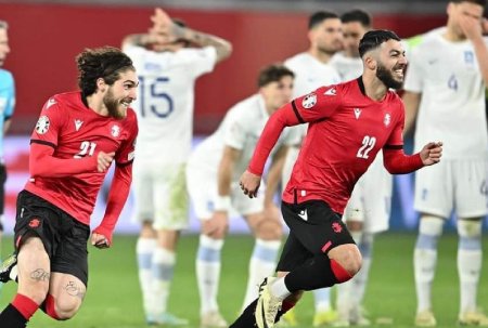 Surpriza! Sau nu? Un singur <span style='background:#EDF514'>FOTBALIST</span> din nationala Georgiei valoreaza aproape cat toata echipa Romaniei si e in spatele performantei colosale a gruzinilor