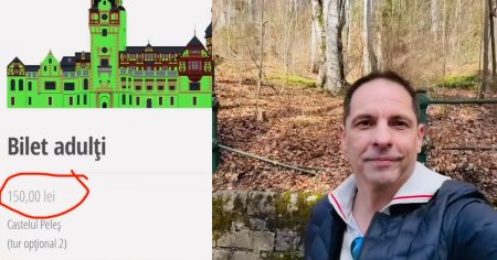 Dan Negru, revoltat ca pretul de intrare la Castelul <span style='background:#EDF514'>PELES</span> este mai mare decat cel de la Versailles: Regalitatea a dat-o in gard VIDEO