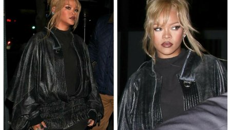 Rihanna a intors toate privirile in California. Ce tinuta a purtat la un eveniment caritabil | GALERIE <span style='background:#EDF514'>FOTO</span>