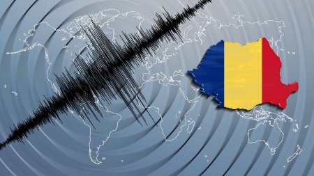 Cutremur neobisnuit, joi dimineata, in Romania. A fost incadrat la categoria a II-a. Ce magnitudine a avut