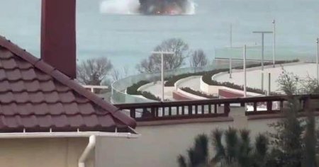 Avion de vanatoare rusesc, doborat din greseala de antiaeriana lui Putin VIDEO