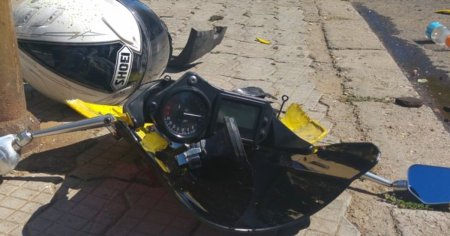 Un pieton a murit in Bragadiru dupa ce a fost lovit de un <span style='background:#EDF514'>MOTO</span>ciclist