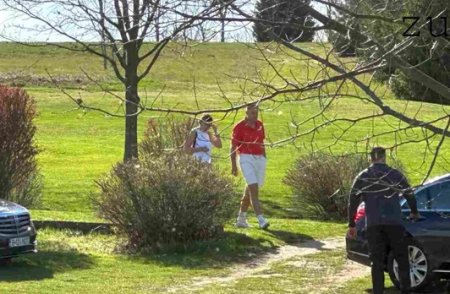 Vremea calduroasa l-a scos pe presedintele Iohannis la o partida de golf