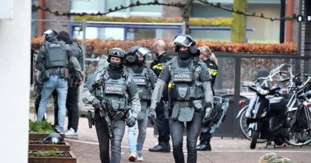 Mai multe persoane au fost luate ostatice intr-o cafenea din Olanda