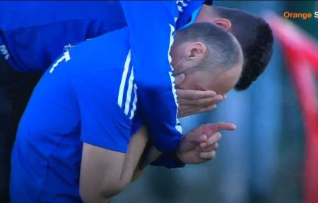 Lacrimile descatusarii » Antrenorul din Superliga s-a pus in genunchi si a plans dupa victoria de astazi