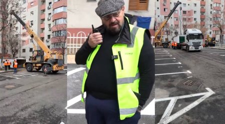 Piedone ii raspunde, in stil propriu, lui Cirstoiu:  Pai daca nu roboteam toti cu roaba, finule, vedeai si acum buruieni si sobolani in peisajul de la geam!