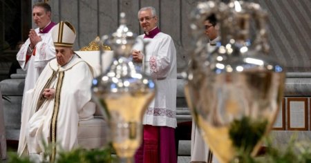 Biserica Romano-Catolica sarbatoreste Invierea Domnului. Papa Francisc va transmite binecuvantarea Urbi et Orbi de la bazilica Sfantul Petru VIDEO