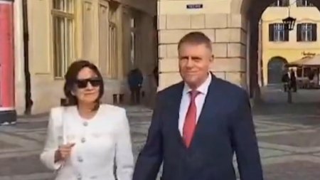 Presedintele Klaus Iohannis participa la slujba din prima zi de pasti, la Sibiu