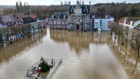 Nu am vazut niciodata asa ceva. Inundatii devastatoare in Franta: Peste 100 de evacuari si o persoana disparuta. VIDEO