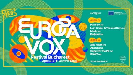 (P) Europavox Festival Bucharest: artisti din 6 tari europene concerteaza alaturi de trupe locale, la Control Club