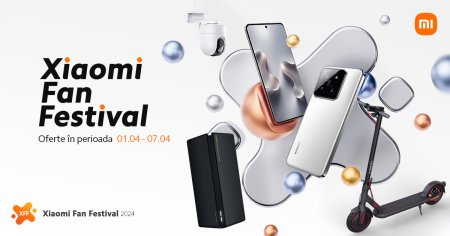 Xiaomi a dat startul evenimentului Fan Festival 2024: reduceri la smartphone-uri, <span style='background:#EDF514'>ROUTE</span>re si dispozitive smart