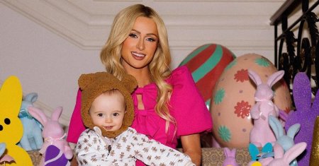 Iata cum au petrecut celebritatile Pastele catolic! Paris Hilton, imagine adorabila cu fiul ei